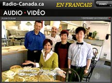 Noodle Factory sur Radio Canada